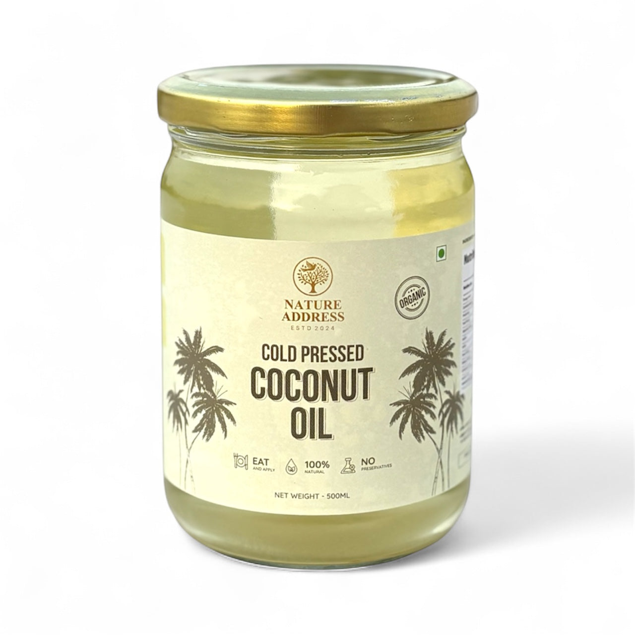 Organic Cold Pressed Coconut Oil