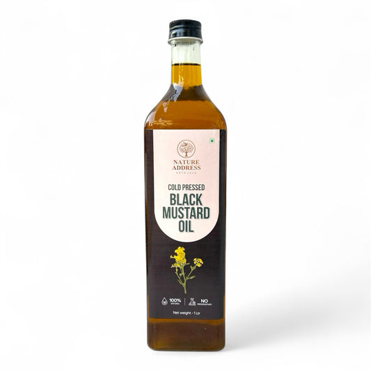 Cold Pressed Black Mustard Oil